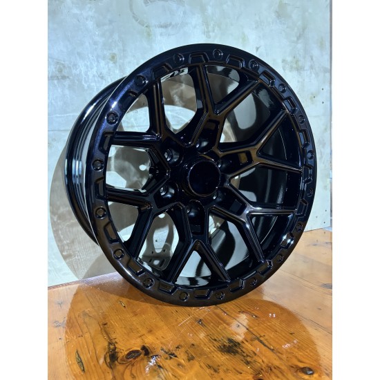 ZANTA KORM BLACK 411 9.0X17 ET-12 6X139